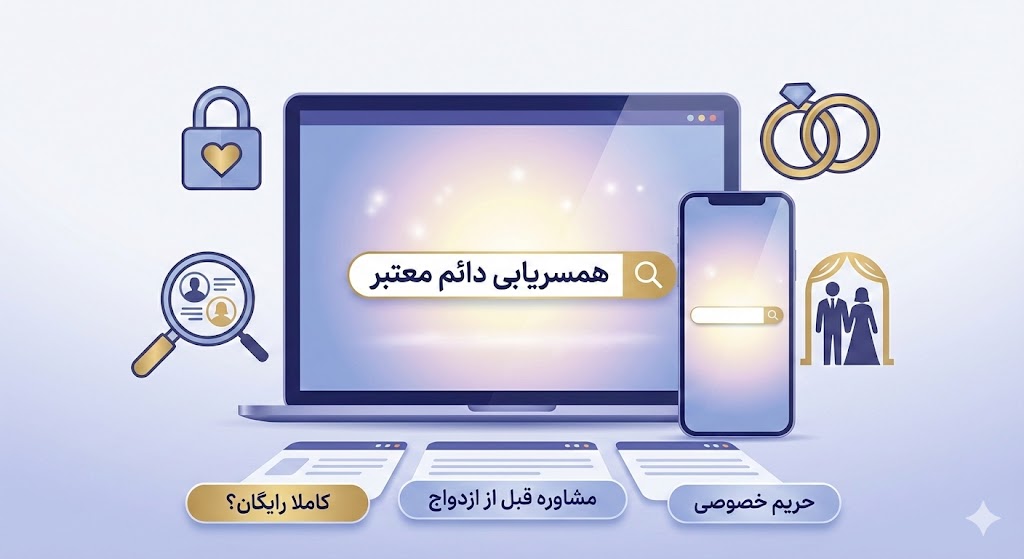 بهترین سایت همسریابی دائم رایگان | راهنمای انتخاب امن و مطمئن
