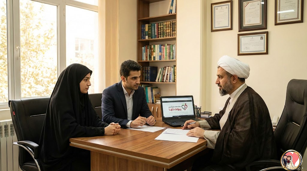 اگر می‌پرسید «کجا صیغه موقت کنیم»، به‌دنبال عکس صیغه‌نامه محضری، شرایط صیغه موقت برای مرد متأهل، حداقل مهریه در صیغه موقت یا کانال ازدواج موقت هستید، در این مقاله با نگاهی شرعی و امن توضیح می‌دهیم که چرا باید از کانال‌ها و عکس‌محوری فاصله بگیرید و چگونه می‌توانید از طریق «پیوند دلها» همسر مناسب برای ازدواج موقت و دائم را پیدا کنید و سپس در دفتر رسمی، صیغه‌نامه معتبر تنظیم کنید.